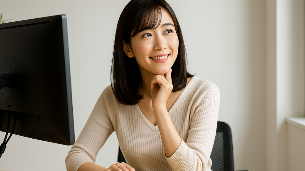 WEBデザイナーの女性