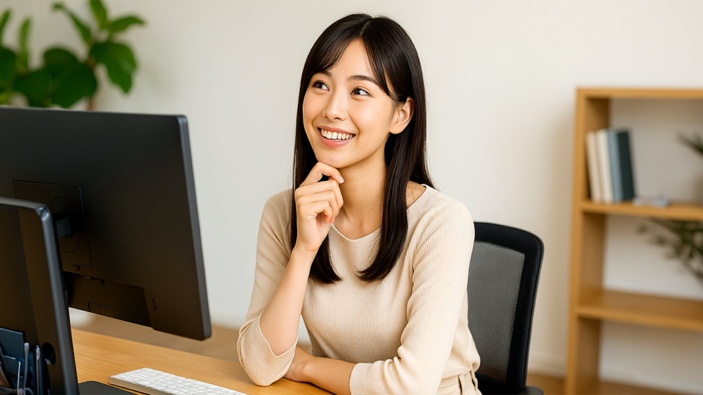 WEBデザイナーの女性