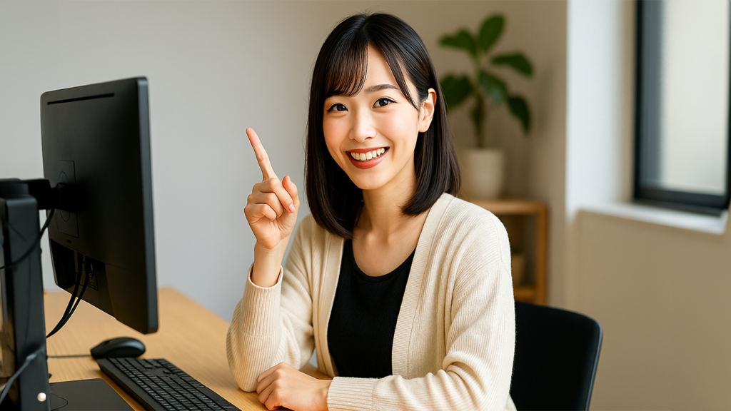 WEBデザイナーの女性