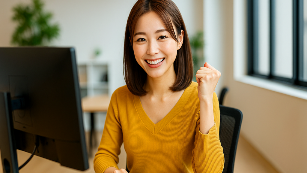 WEBデザイナーの女性