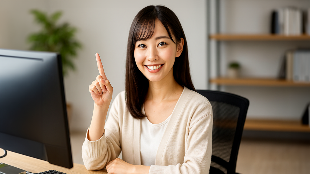 WEBデザイナーの女性
