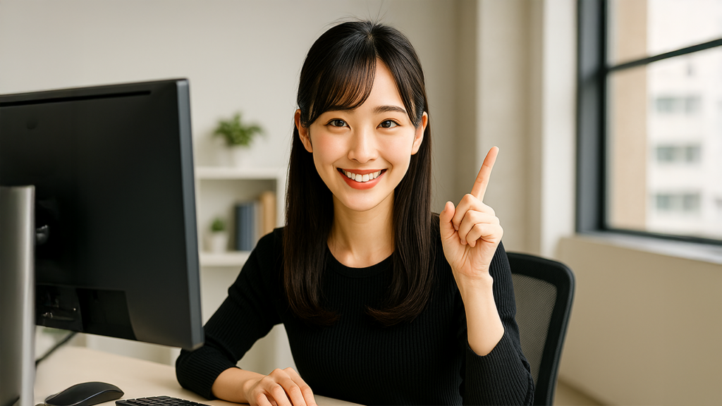 フリーランスWEBデザイナーの女性