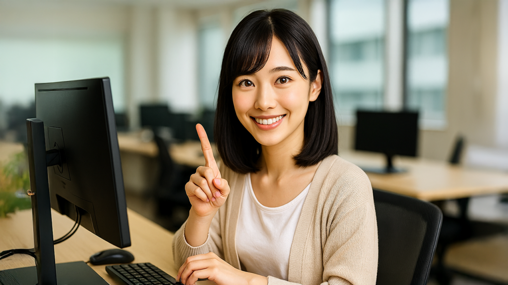 WEBデザイナーの女性