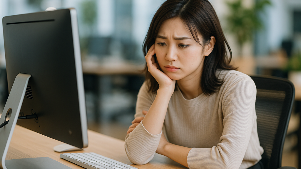 WEBデザイナーの女性