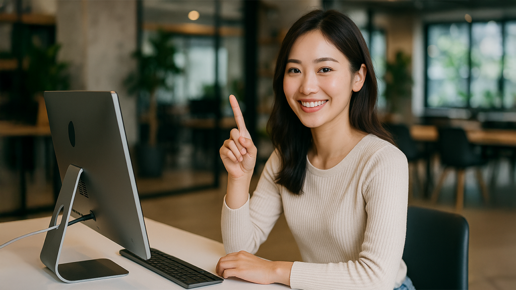 WEBデザイナーの女性