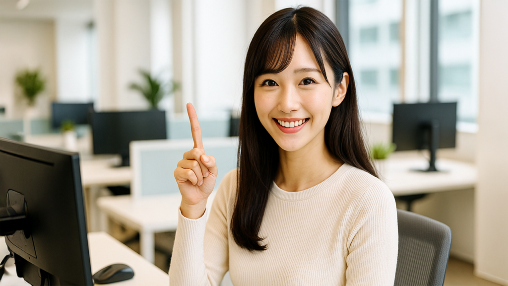 WEBデザイナーの女性
