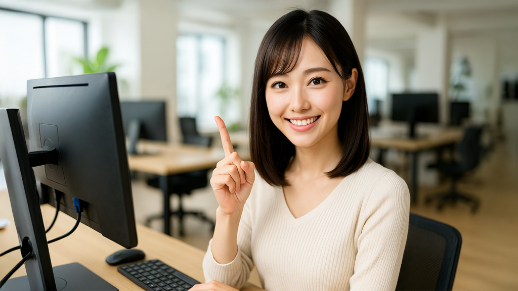 WEBデザイナーの女性