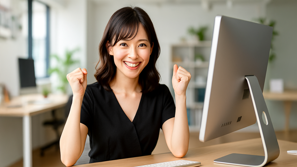 WEBデザイナーの女性