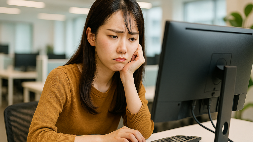 WEBデザイナーの女性