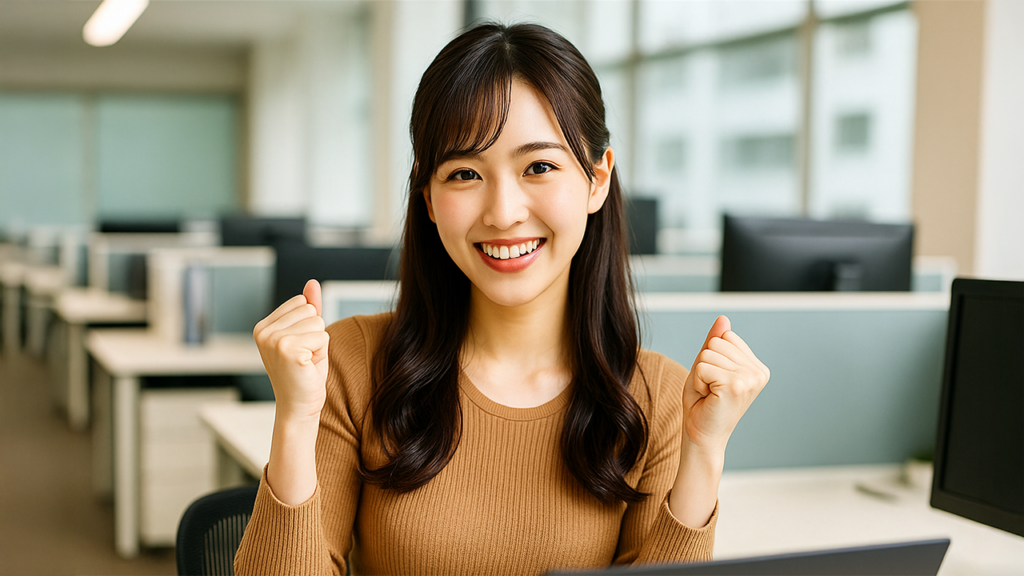 WEBデザイナーの女性