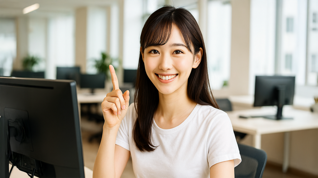 WEBデザイナーの女性