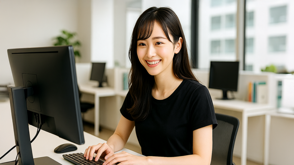 WEBデザイナーの女性