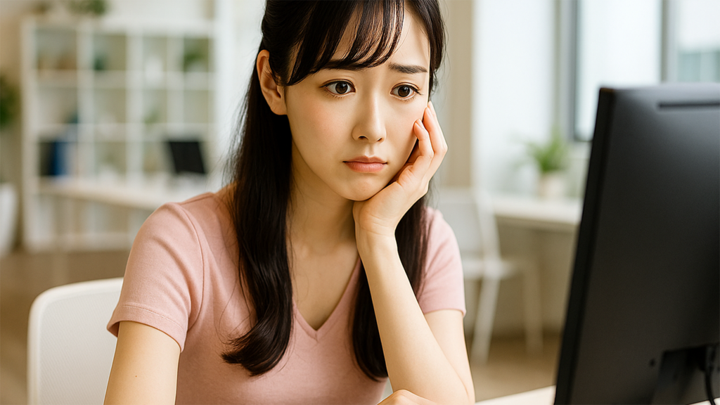 WEBデザイナーの女性