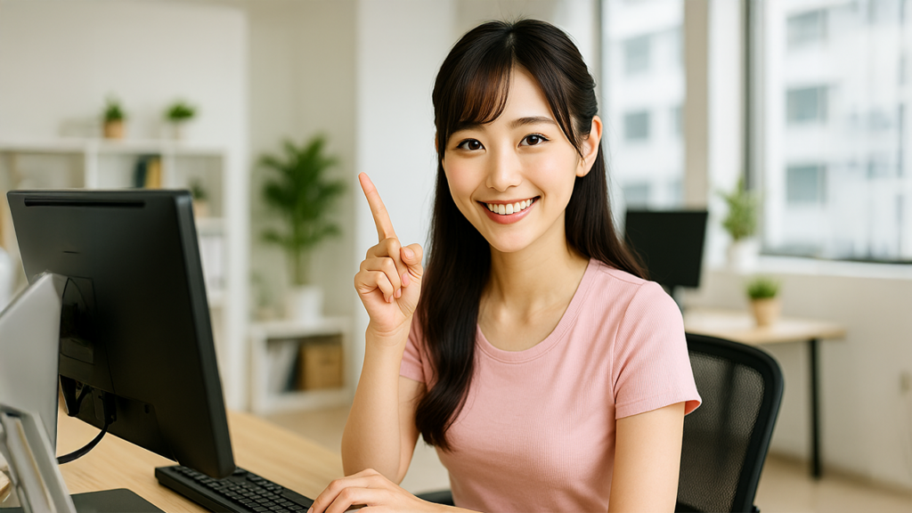 WEBデザイナーの女性