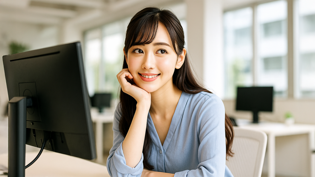 WEBデザイナーの女性