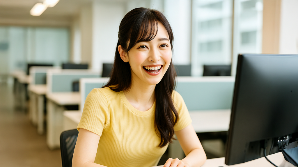 WEBデザイナーの女性