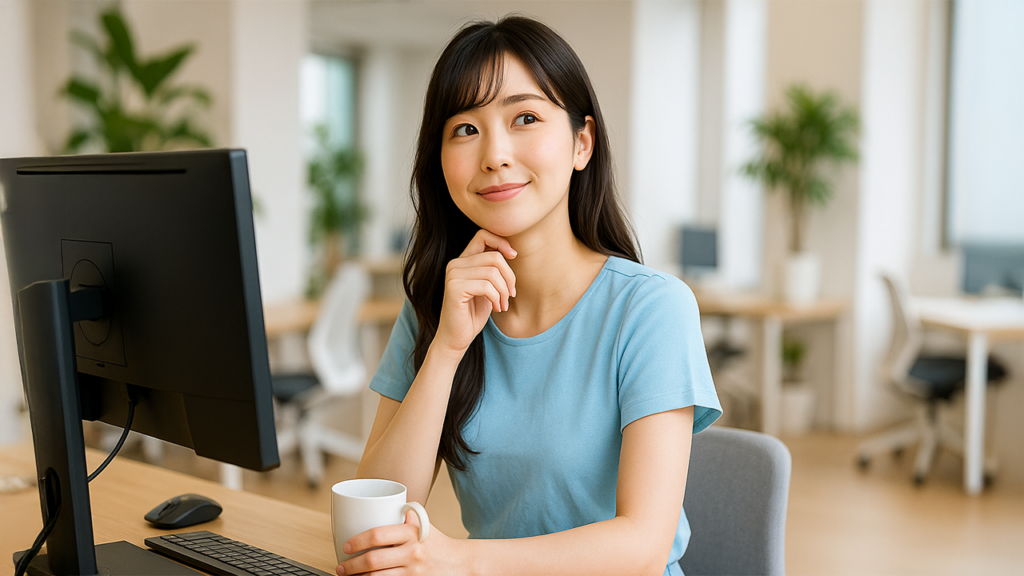 WEBデザイナーの女性