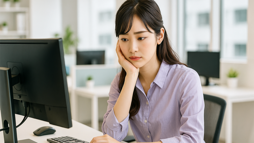 WEBデザイナーの女性