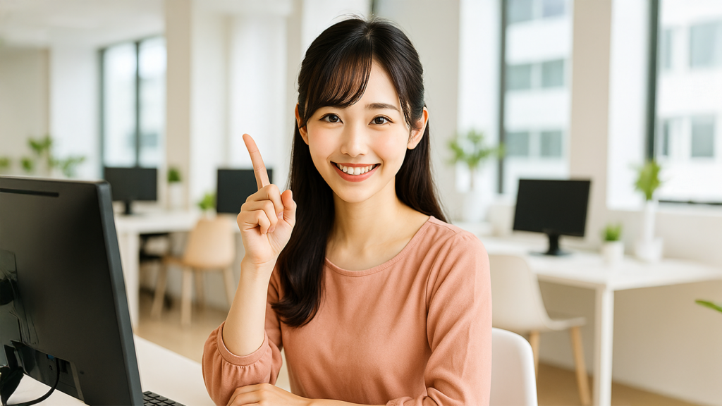 WEBデザイナーの女性