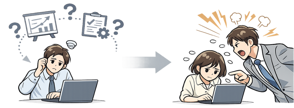 精神論や根性論だけが強くなるケース