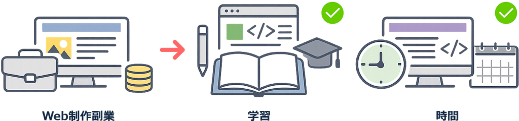 副業を続けられる状況