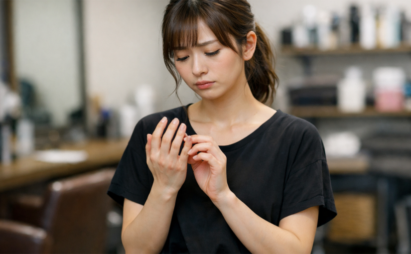 美容師が手荒れでドクター ストップ！？心配無用の働き方は？