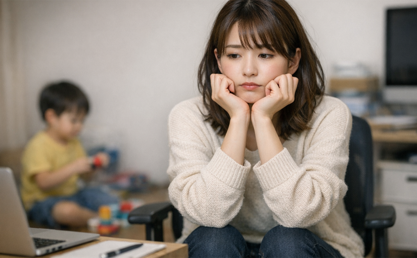 子育てしながら在宅ワークは辛い？両立する現実的な働き方と始め方
