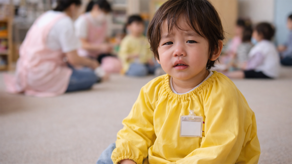 体調不良の園児