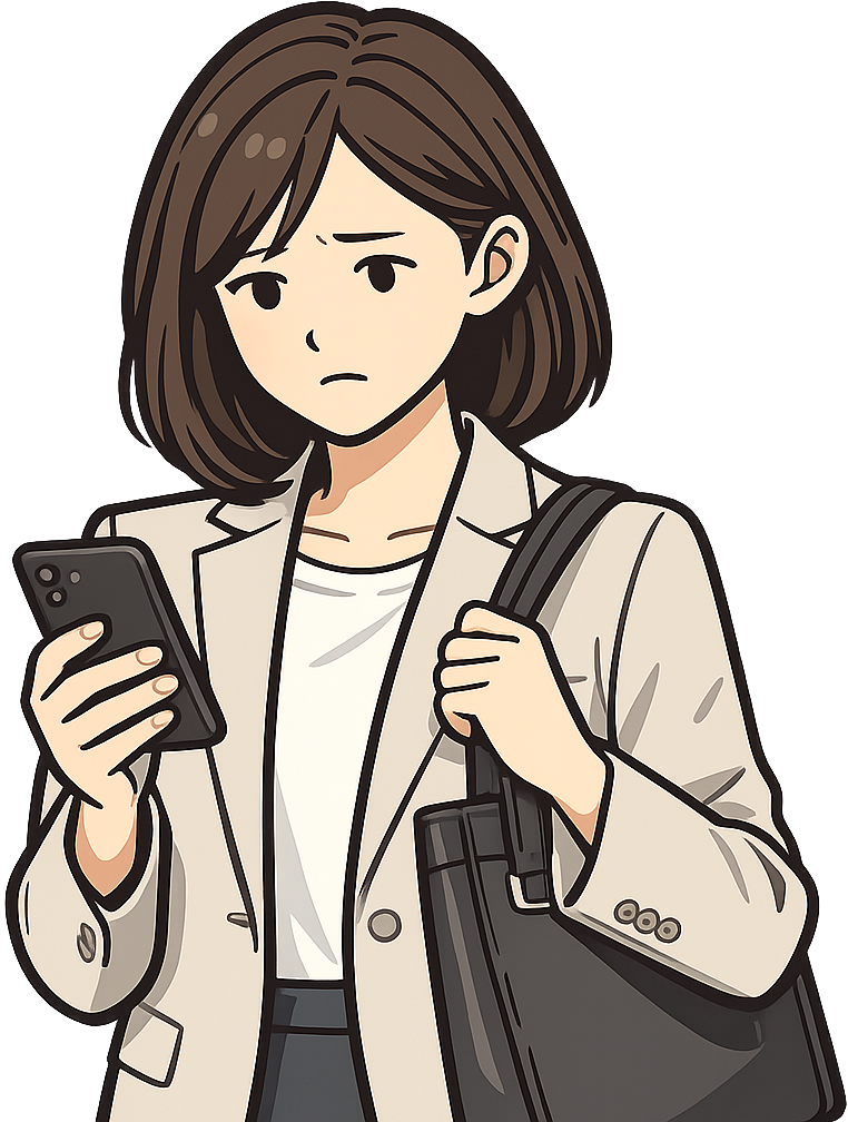 朝の都合に仕事を合わせられない女性