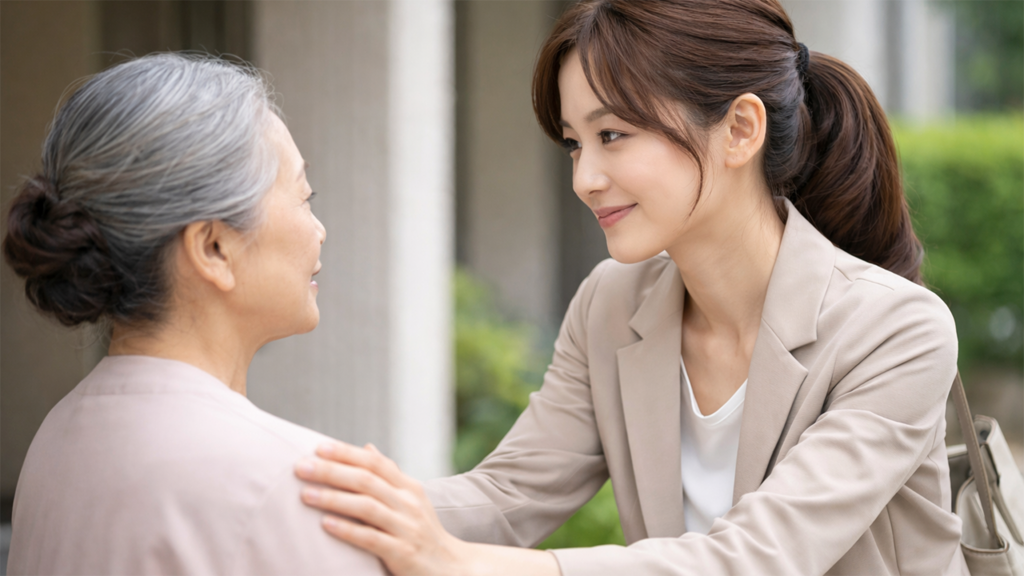 義母に指摘された母親